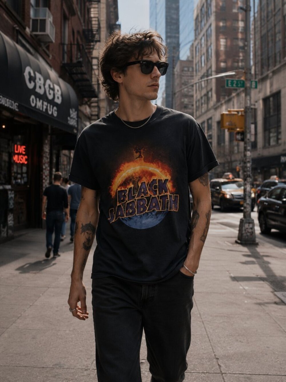 Black Sabbath Band  TOUR TShirt (SMALL)